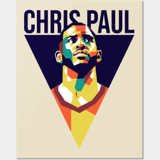 Chris Paul On WPAP light Posters and Art